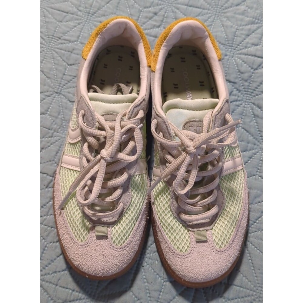 Coolway Baresi Sneakers Free People Light Green Grey Women’s Sz 6 Retro Soccer - Picture 5 of 12